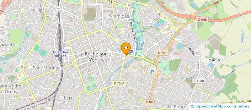 localisation de l'entreprise CYRALIE  NANTES