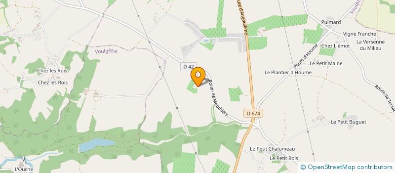 localisation de l'entreprise CYRAMELIA à FOUQUEBRUNE