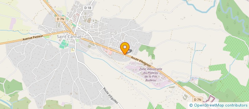 localisation de l'entreprise CYRANN13  SAINT-CANNAT