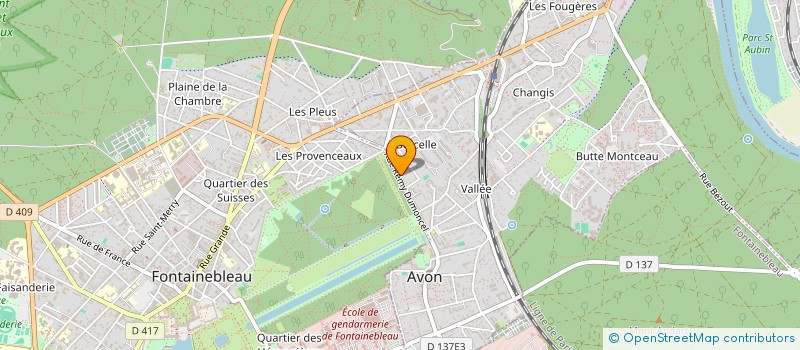 localisation de l'entreprise CYRANO à AVON