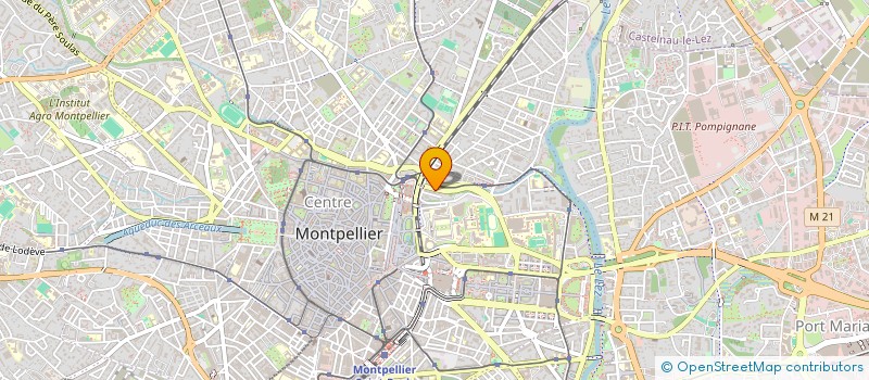 localisation de l'entreprise CYRANO à MONTPELLIER