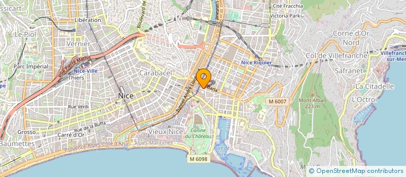 localisation de l'entreprise CYRCE  NICE