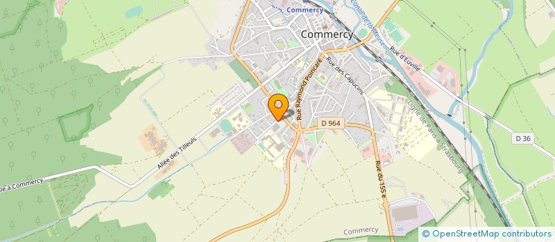 localisation de l'entreprise CYRELLIS à COMMERCY