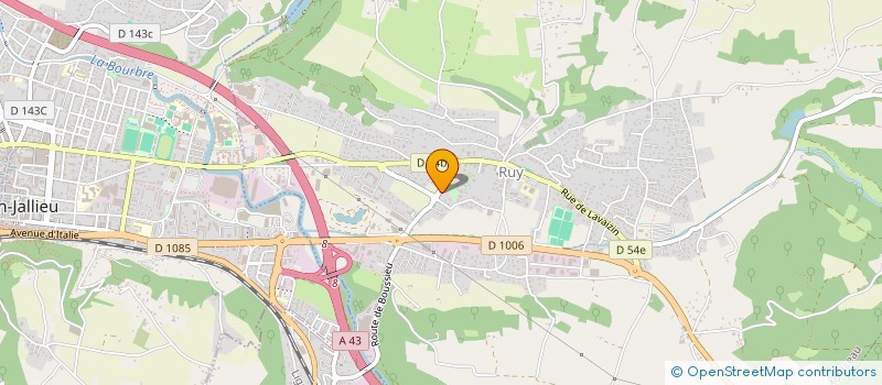 localisation de l'entreprise CYREM  RUY-MONTCEAU