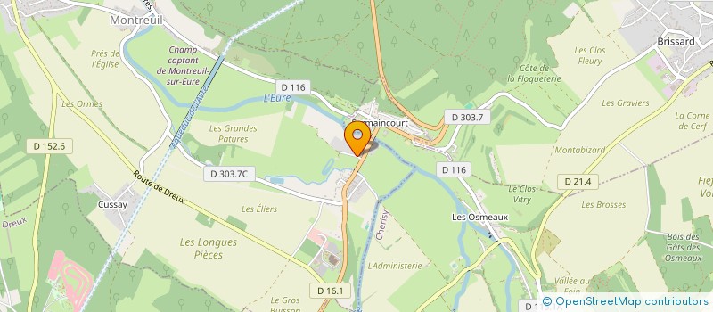 localisation de l'entreprise CYRENITY à MONTREUIL