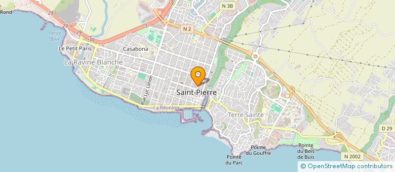 localisation de l'entreprise CYRFRED à SAINT-PIERRE