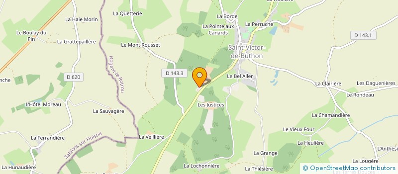 localisation de l'entreprise CYRIAC BOIS à SAINT-VICTOR-DE-BUTHON