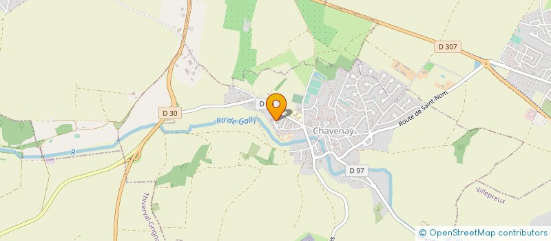 localisation de l'entreprise CYRIEL  CHAVENAY