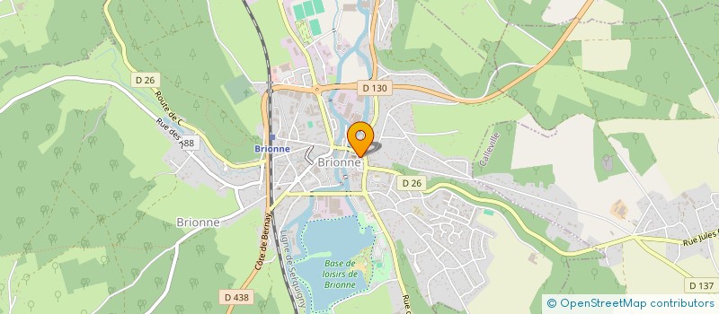 localisation de l'entreprise CYRIELLE  BRIONNE