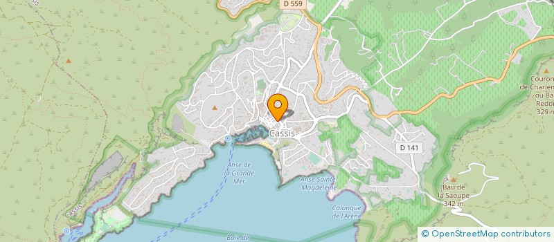 localisation de l'entreprise CYRIL à CASSIS