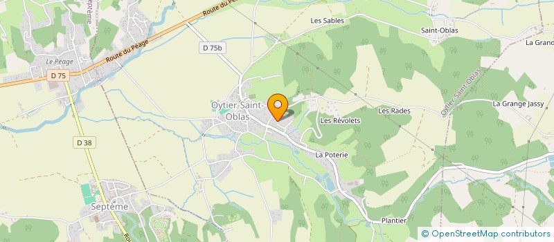 localisation de l'entreprise CYRIL ET HEDI IMMOBILIER  OYTIER-SAINT-OBLAS