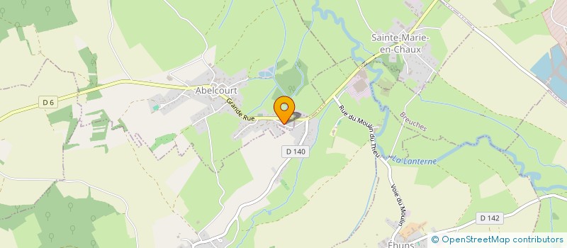 localisation de l'entreprise CYRIL GROSJEAN  LUXEUIL-LES-BAINS