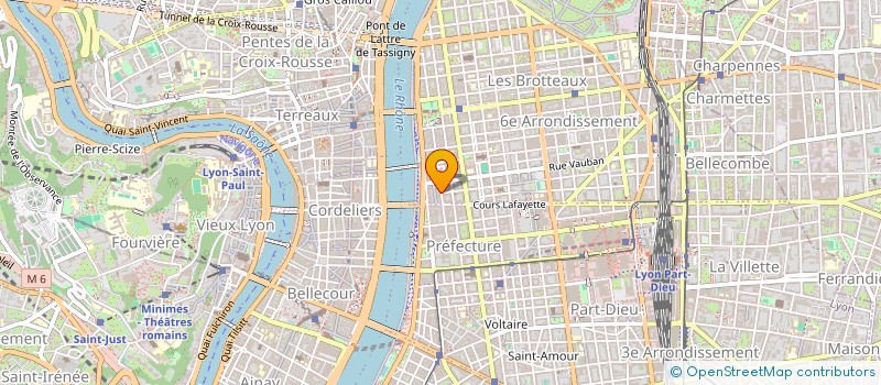 localisation de l'entreprise CYRIL LAURENT  LYON