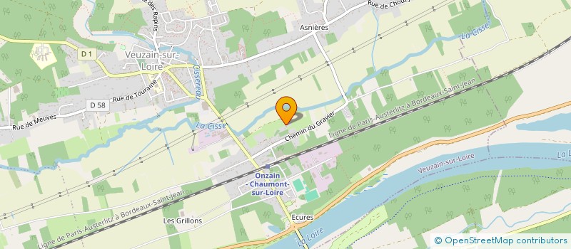 localisation de l'entreprise CYRIL RABIN à VEUZAIN-SUR-LOIRE