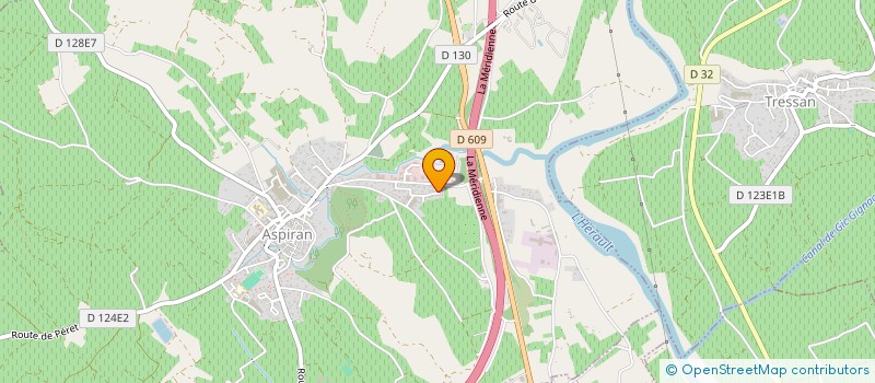 localisation de l'entreprise CYRIL RENOVATIONS 34  ASPIRAN