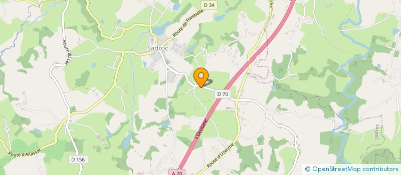 localisation de l'entreprise CYRIL ROIG  SADROC