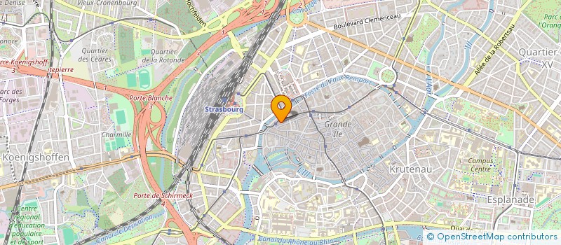 localisation de l'entreprise CYRIL SCHMITT ANNE LIEBAU à STRASBOURG