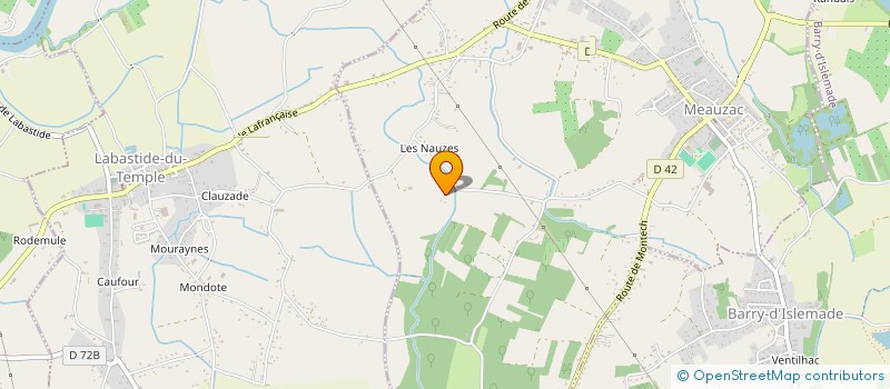 localisation de l'entreprise CYRIL THEIL FINANCES ET CONSEILS SASU  MEAUZAC