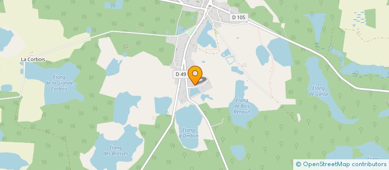 localisation de l'entreprise CYRILLE DELORME ET VERONIQUE FLEURIAU  SAINT-VIATRE