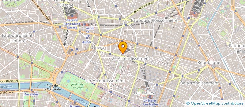 localisation de l'entreprise CYRILLE LEVET DIAGNOSTICS à PARIS