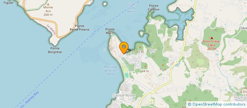 localisation de l'entreprise CYRILLE & LOISIRS  SAINTE-ANNE