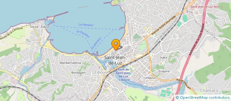 localisation de l'entreprise CYRILLE PETIT CONSEIL à SAINT-JEAN-DE-LUZ