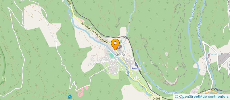 localisation de l'entreprise CYRILLE ZONTA  ANNOT