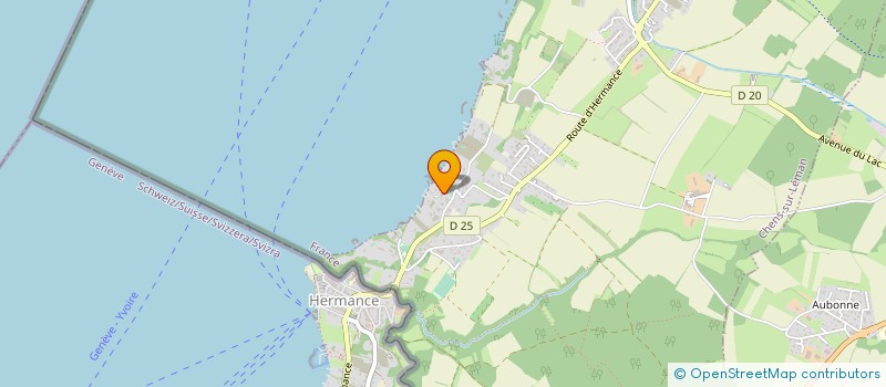 localisation de l'entreprise CYRILLUS GEORGE  CHENS-SUR-LEMAN