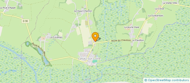 localisation de l'entreprise CYRILYS AUDITS CONSEILS ET FORMATIONS  LAVAU-SUR-LOIRE