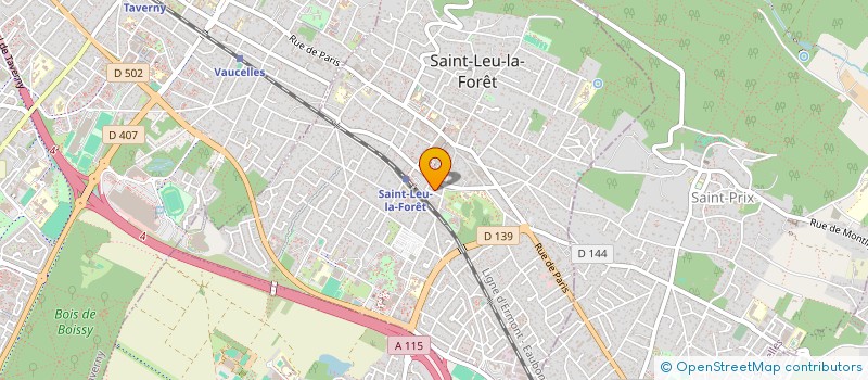 localisation de l'entreprise CYRISALOU  SAINT-LEU-LA-FORET