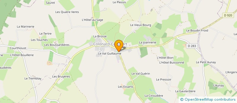 localisation de l'entreprise CYRISBIO à PERCHE-EN-NOCE