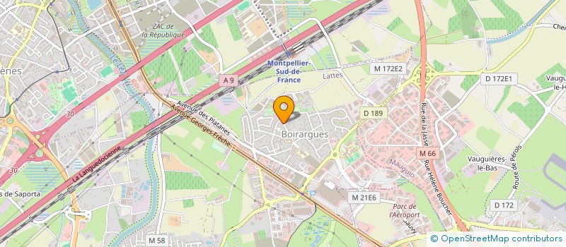 localisation de l'entreprise CYRKA à LATTES