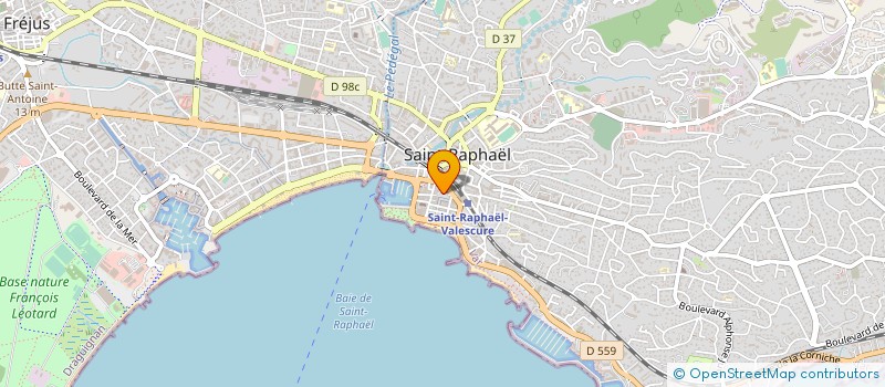 localisation de l'entreprise CYRMA à SAINT-RAPHAEL
