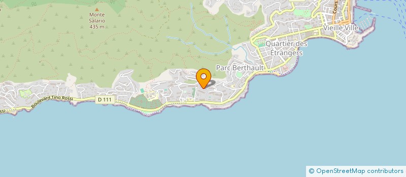 localisation de l'entreprise CYRNIMMOBILIER à AJACCIO