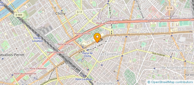 localisation de l'entreprise CYRNOS à PARIS