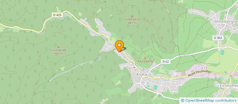 localisation de l'entreprise CYRNOS  ANDLAU