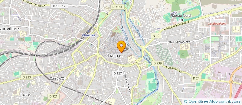 localisation de l'entreprise CYRNOS CONSEIL à CHARTRES
