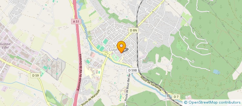 localisation de l'entreprise CYRNOS IMMO à AIX-EN-PROVENCE