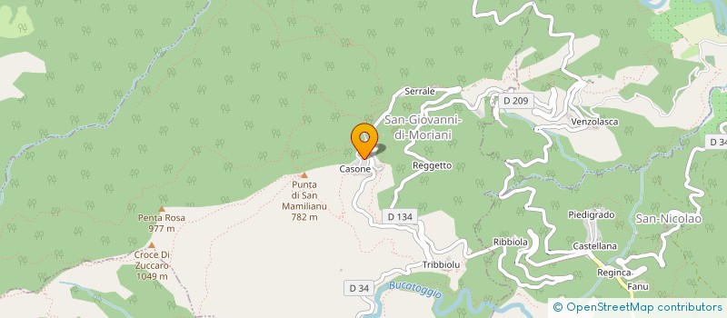 localisation de l'entreprise CYRNOS OENOLOGIE ET CONSULTING à SANTA-LUCIA-DI-MORIANI