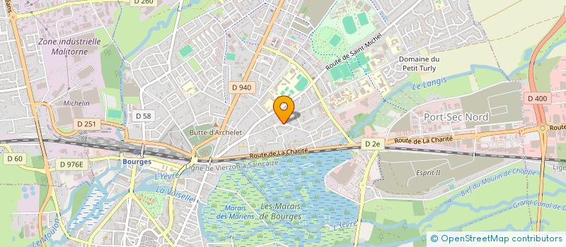 localisation de l'entreprise CYROCK IMMOBILIER  BOURGES