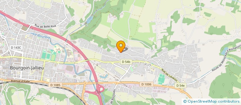 localisation de l'entreprise CYROL  RUY-MONTCEAU