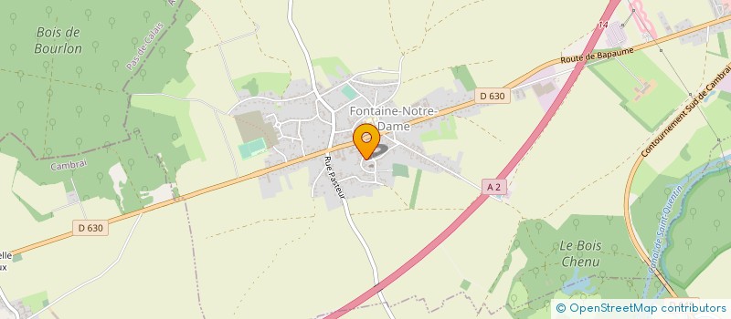 localisation de l'entreprise CYROLI à CAMBRAI