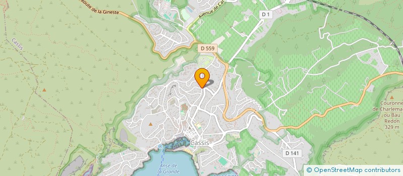 localisation de l'entreprise CYROM à CASSIS