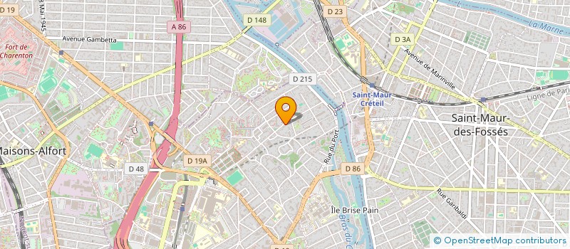localisation de l'entreprise CYRS à CRETEIL