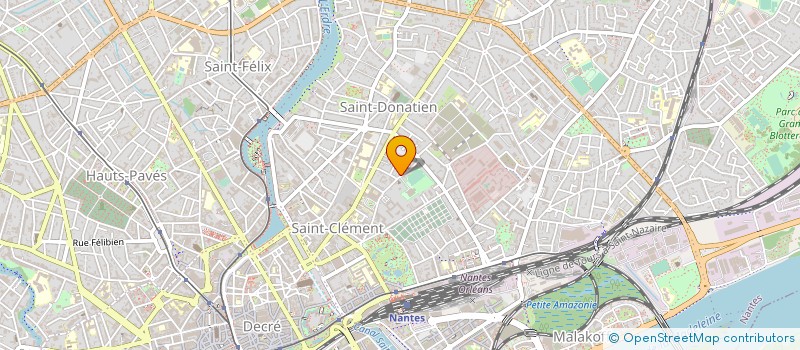 localisation de l'entreprise CYRTHA SCI  NANTES