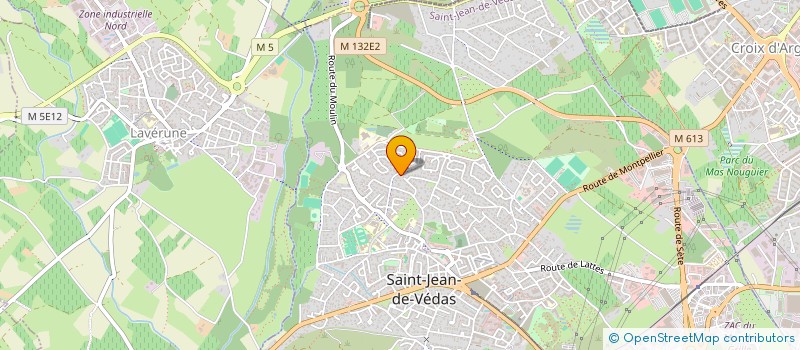 localisation de l'entreprise CYRUS FRANCE  SAINT-JEAN-DE-VEDAS