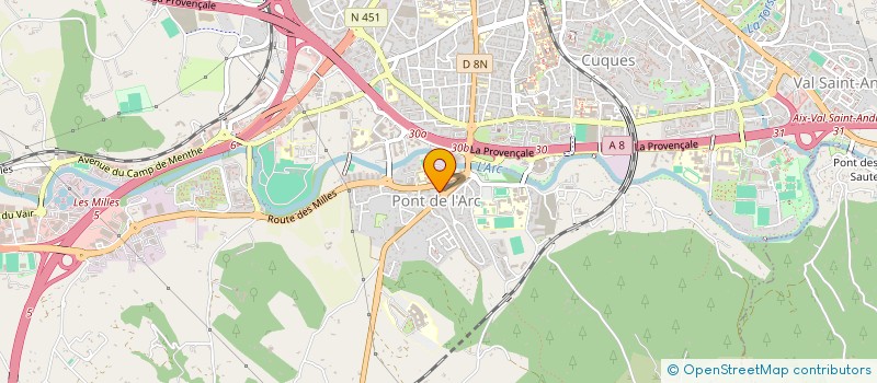 localisation de l'entreprise CYS INVEST à AIX-EN-PROVENCE