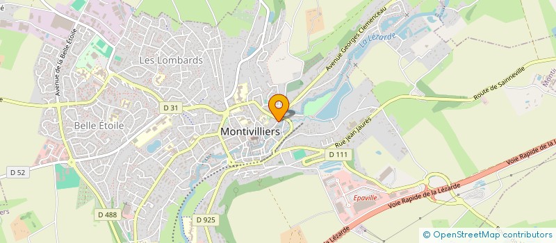 localisation de l'entreprise CYSA  MONTIVILLIERS