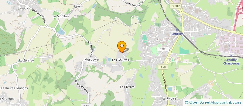 localisation de l'entreprise CYSAIO  LENTILLY