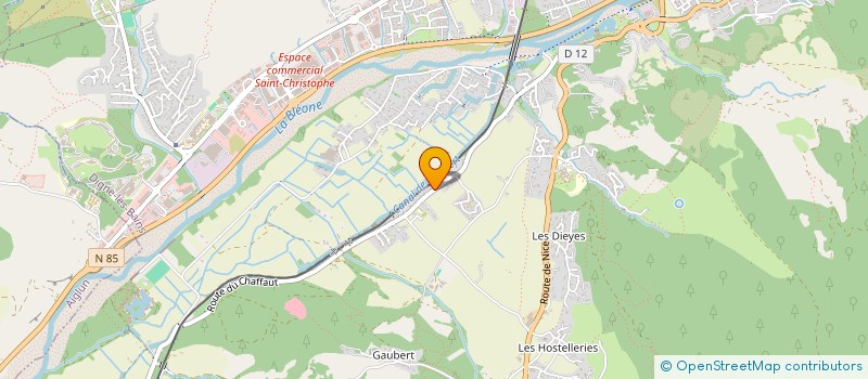 localisation de l'entreprise CYSECLO à DIGNE-LES-BAINS